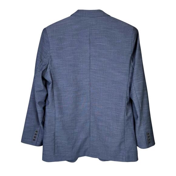 Calvin Klein Big Boy 20 Blue Two Button Blazer Sports Jacket Dinner Jacket - Picture 9 of 13